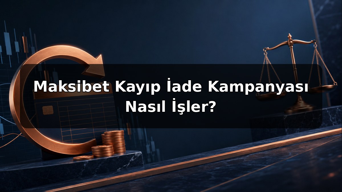 Maksibet Kayıp İade Kampanyası Nasıl İşler konulu Maksibet görseli